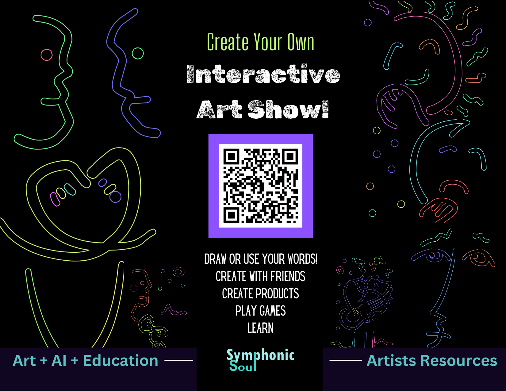 Symphonic Soul's First Interactive Art Show of the Year